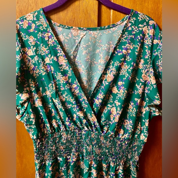 Women’s New Floral Print Maxi Dress - Picture 5 of 11